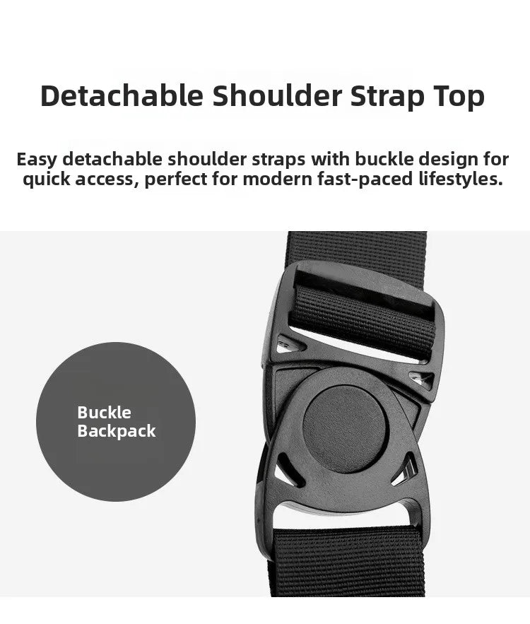 Bolso de Pecho Impermeable para Hombre, Bandolera, Mochila para Viajes Diarios, Membrana de Cuero Resistente a Salpicaduras, Ideal para Viajes Casuales