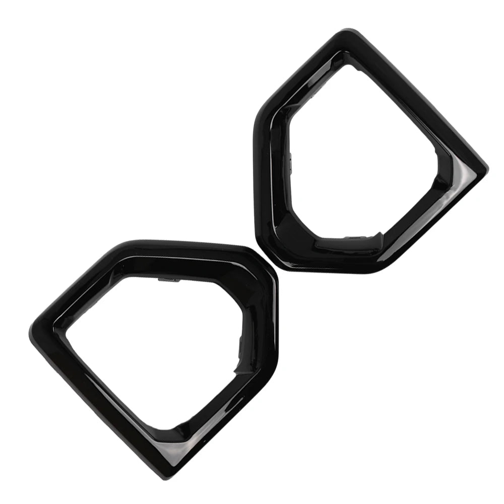 2 uds luz antiniebla delantera cubierta de bisel exterior embellecedora izquierda,/derecha para GMC Sierra 1500 2019-2021 1500 Limited 2022 84176753, 84176752