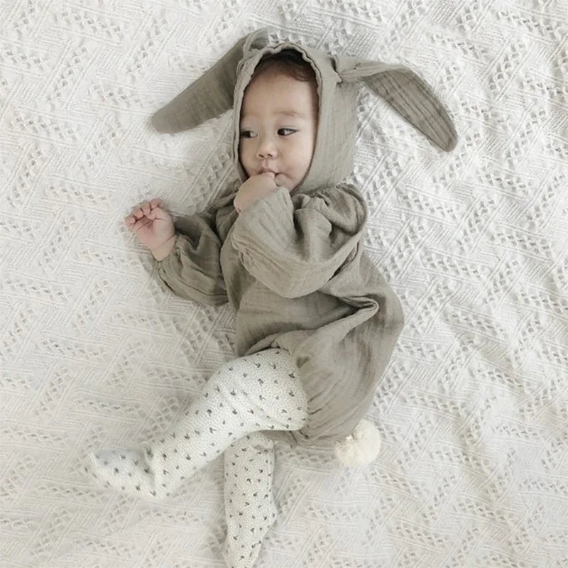 Body para bebé recién nacido con sombrero, ropa de algodón orgánico de manga larga para niña y niño, disfraces de fotografía, ropa para niña y niño