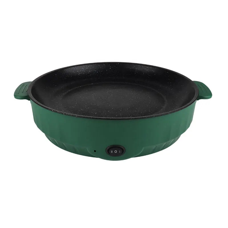 Sartén eléctrica multicocina, 220V, barbacoa casera, filete frito, tortilla de pescado, sartén antiadherente, máquina de cocina