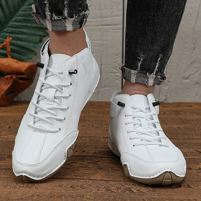 Zapatos para hombre, zapatillas originales, zapatos, botines altos para hombre, suela suave transpirable y cómoda, zapatos de moda de lujo para hombre