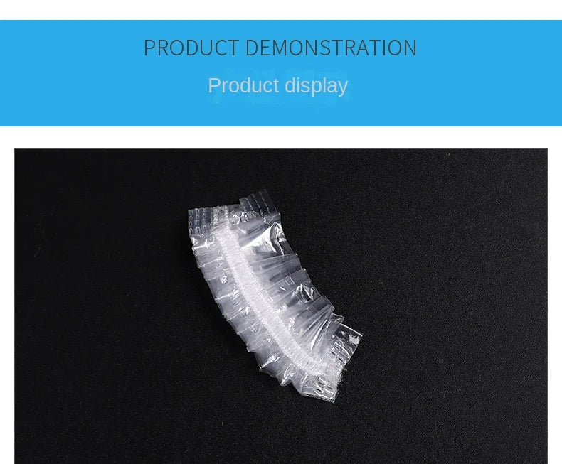 100 Uds cubierta de oreja desechable Protector de oreja para gorros para teñir el cabello orejeras de ducha de baño herramientas de peluquería accesorios de peluquería