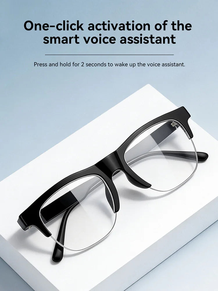 Lentes Inteligentes Lenovo 2026 con IA, Traducción IA, Llamadas Manos Libres HD, Registro de Chat IA, Reproducción de Música, Lentes de Sol Inteligentes 8K