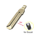 Llave OEM con tapa, llave remota en blanco para Ducati Big Devil x-version Big Bird Andrew MTS12001260 950, carcasa de llave remota para motocicleta