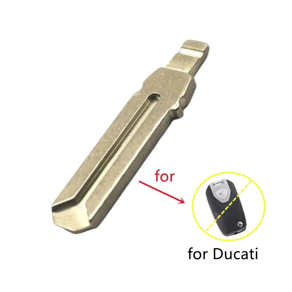 Llave OEM con tapa, llave remota en blanco para Ducati Big Devil x-version Big Bird Andrew MTS12001260 950, carcasa de llave remota para motocicleta
