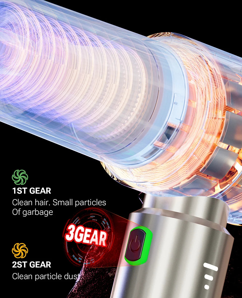 SZUK C012MAX aspiradora de coche, Mini máquina de limpieza de succión fuerte, soplador portátil inalámbrico, electrodomésticos