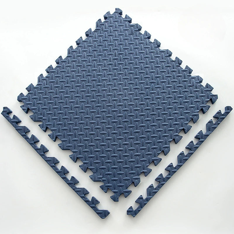 12 Uds. Alfombra de espuma para juegos de bebés, tapete de rompecabezas para niños, baldosas de ejercicio entrelazadas, baldosas de suelo, alfombra de juguete, alfombra suave 30*30*1cm