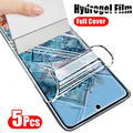 5 uds película de hidrogel para Google Pixel 10 9 Pro XL 9A 8 7 Pro 8A Protector de pantalla para Google Pixel 7A 6A 6 Pro 5 4A 4 XL contraportada