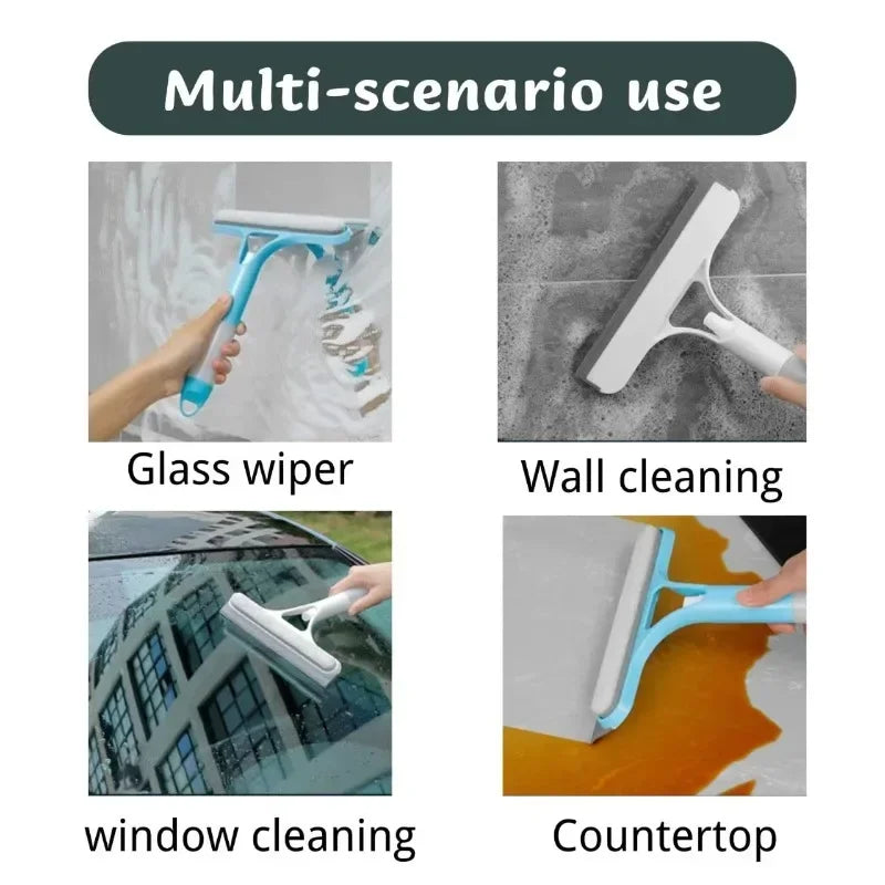 1/2/3 Uds limpiador a vapor ventana Squeardo para gafas escurridor baño limpiaparabrisas limpiador de ventanas escurridor de vidrio ventana de vidrio de coche