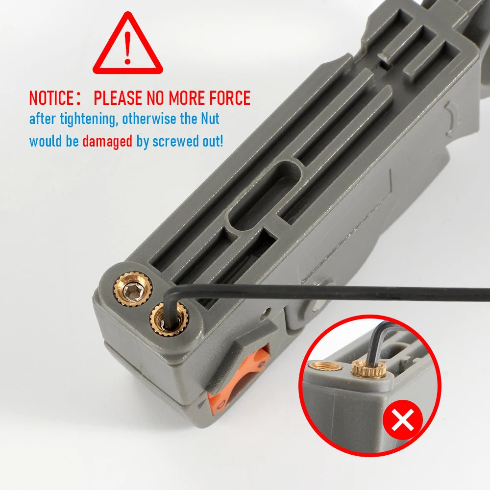 Alicates de pelado, herramientas para cables de decrustación, pelador, llave hexagonal de acero inoxidable, accesorio, recto eléctrico aislado