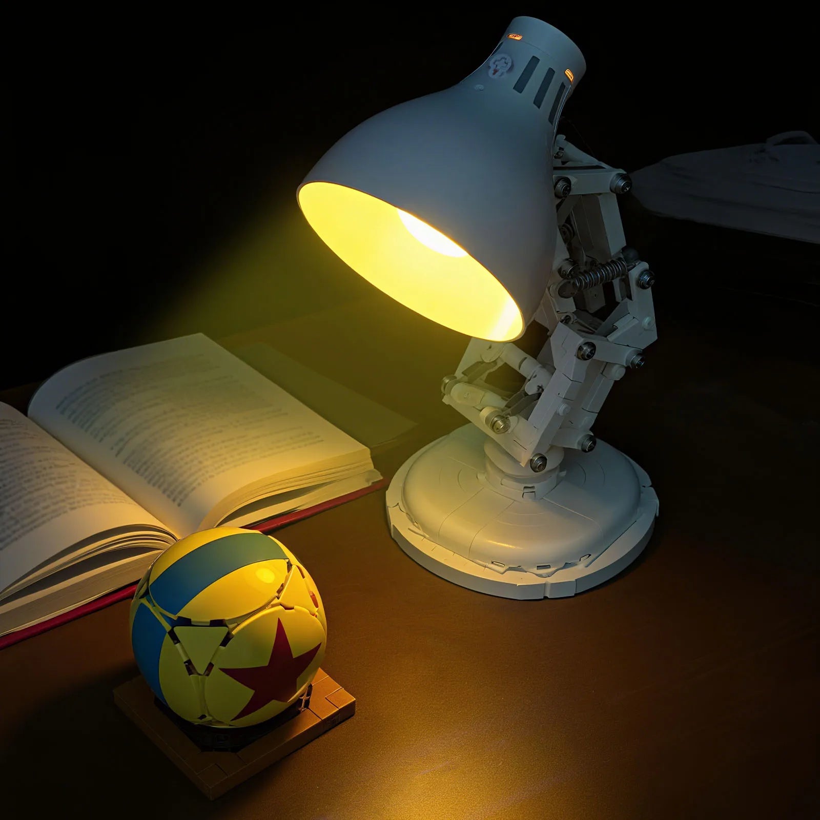LYBMTWF Kit de luz LED compatible con bloques de construcción Lego 21357 Pixar Luxo Jr (no incluye los ladrillos modelo)
