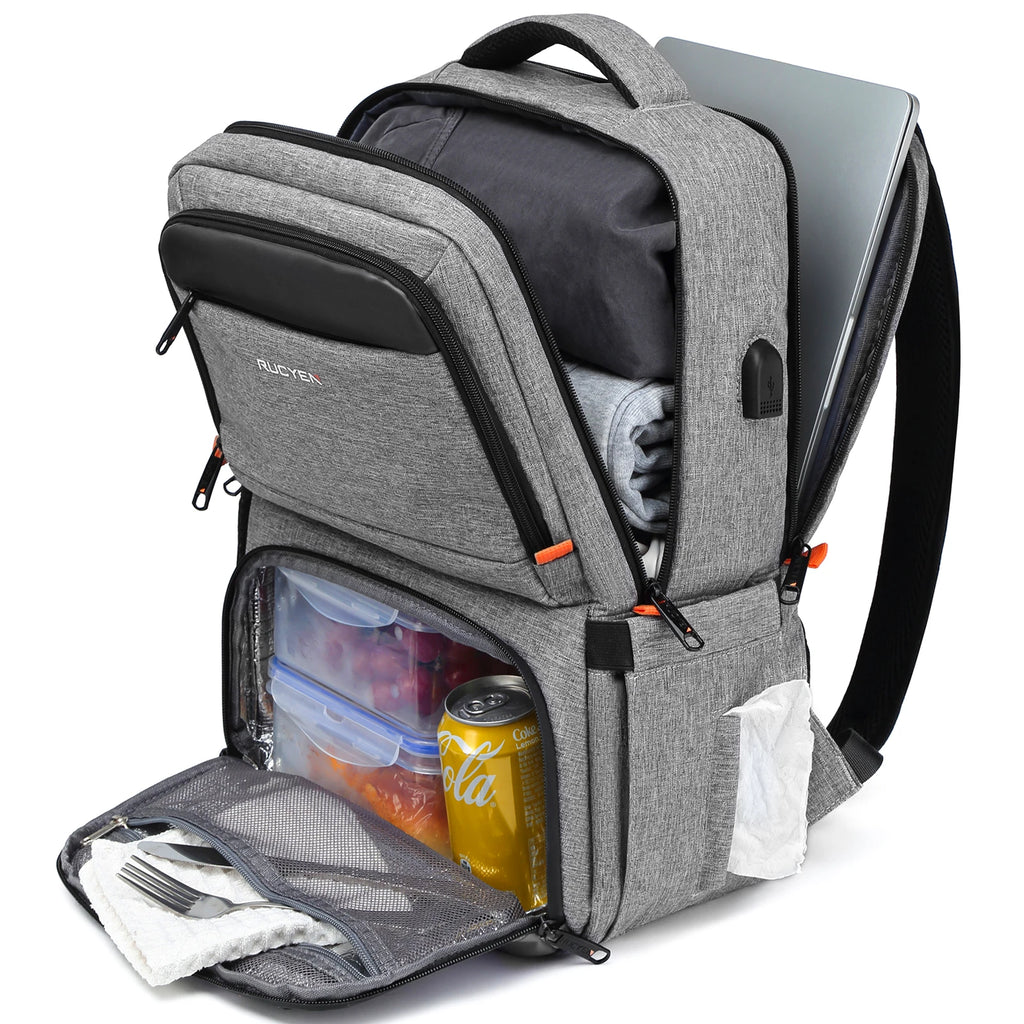 Mochila para el almuerzo, bolsa de Picnic con aislamiento, bolsa de viaje multifuncional, gran capacidad, Picnic al aire libre, Camping, mochila impermeable