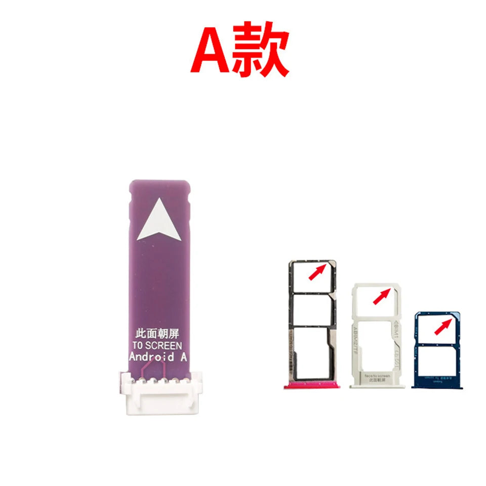 Adaptador de ranura para tarjeta SIM 4 en 1 NEX para iPhone, lector de tarjetas SIM, reemplazo rápido de tarjetas, soporte para tarjeta SIM, reinicio libre Nano