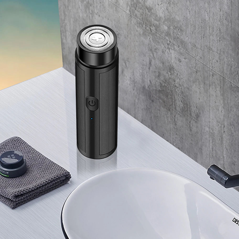 Mini Afeitadora eléctrica para hombre, depiladora de afeitar recargable, máquina de afeitar para mujer, Mini Afeitadora de coche, herramientas de afeitado eléctrico