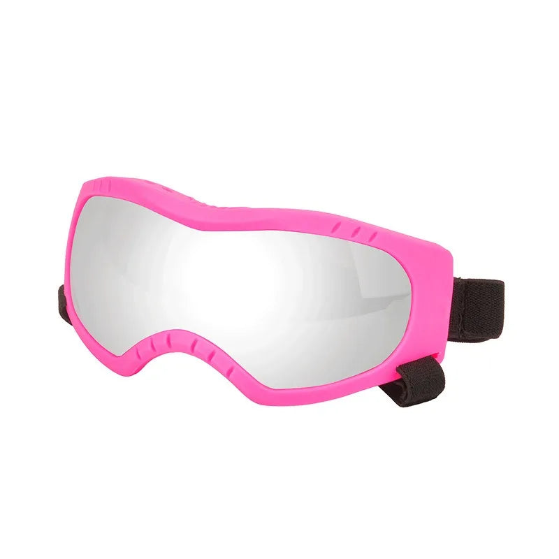 LETVIA Gafas para perros Gafas de sol con protección UV para mascotas para perros medianos Gafas específicas para mascotas al aire libre A prueba de viento A prueba de arena para senderismo
