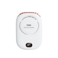 Ventilador portátil para colgar en el cuello, miniventiladores de refrigeración para la cintura, ventilador deportivo recargable por USB sin aspas, 1800mAh para deportes al aire libre y viajes