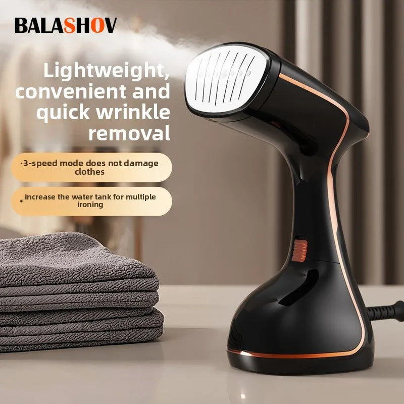 Vaporizador de ropa de mano, plancha de vapor eléctrica para el hogar, máquina de vapor portátil de planchado de calor rápido para viajes en casa