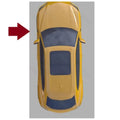 Para BMW Serie 3 E90 E91 2006-2012 revestimiento de rueda delantera de coche guardabarros sección delantera OE: 51717059379/51717059380