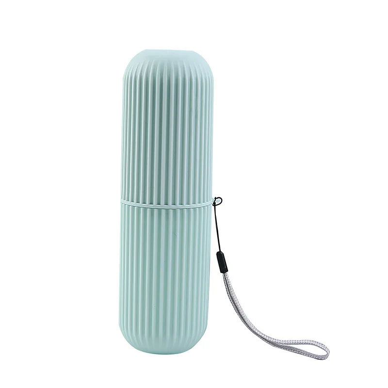 Pasta de dientes portátil, funda protectora para cepillo de dientes, caja de almacenamiento para viaje y Camping, protege la pasta de dientes de la suciedad y los daños