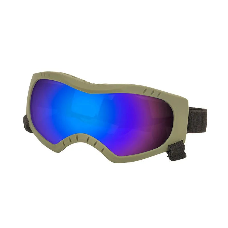 LETVIA Gafas para perros Gafas de sol con protección UV para mascotas para perros medianos Gafas específicas para mascotas al aire libre A prueba de viento A prueba de arena para senderismo