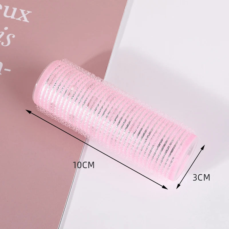 1 Uds. Rodillos para el cabello con agarre automático, rizador perezoso, cinta rizadora de seda, rodillo para el cabello, varilla rizadora sin calor, herramientas de estilismo para el cabello
