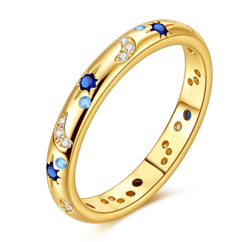 2024 nuevo anillo de plata 925 anillo de lazo brillante de circón anillo de boda de dedo Original S925 DIY regalo de joyería fina para mujer