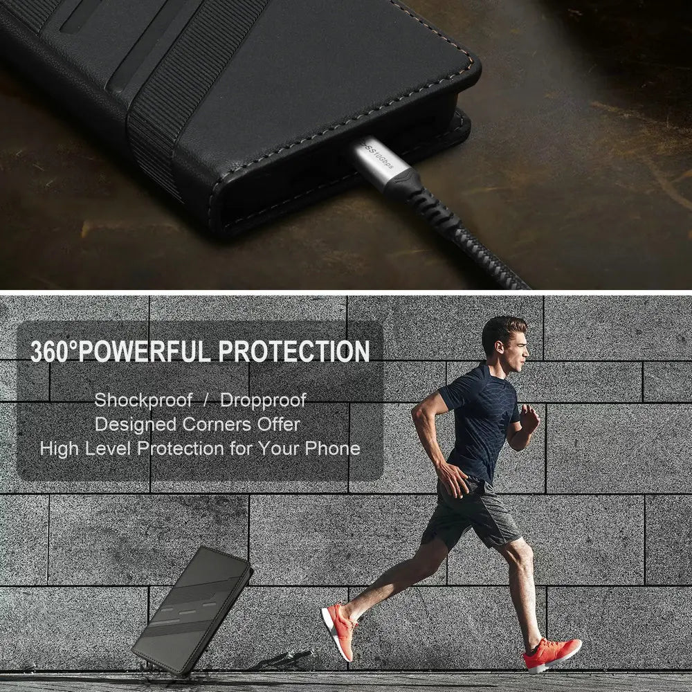 Funda de Lujo 360° para Xiaomi Poco X8 Pro Max 5G, Funda Protectora de Cuero Tipo Libro, Compatible con Poco X7 Pro, M7, M8 Pro, F7, M7, F8 Ultra, con Cierre Magnético