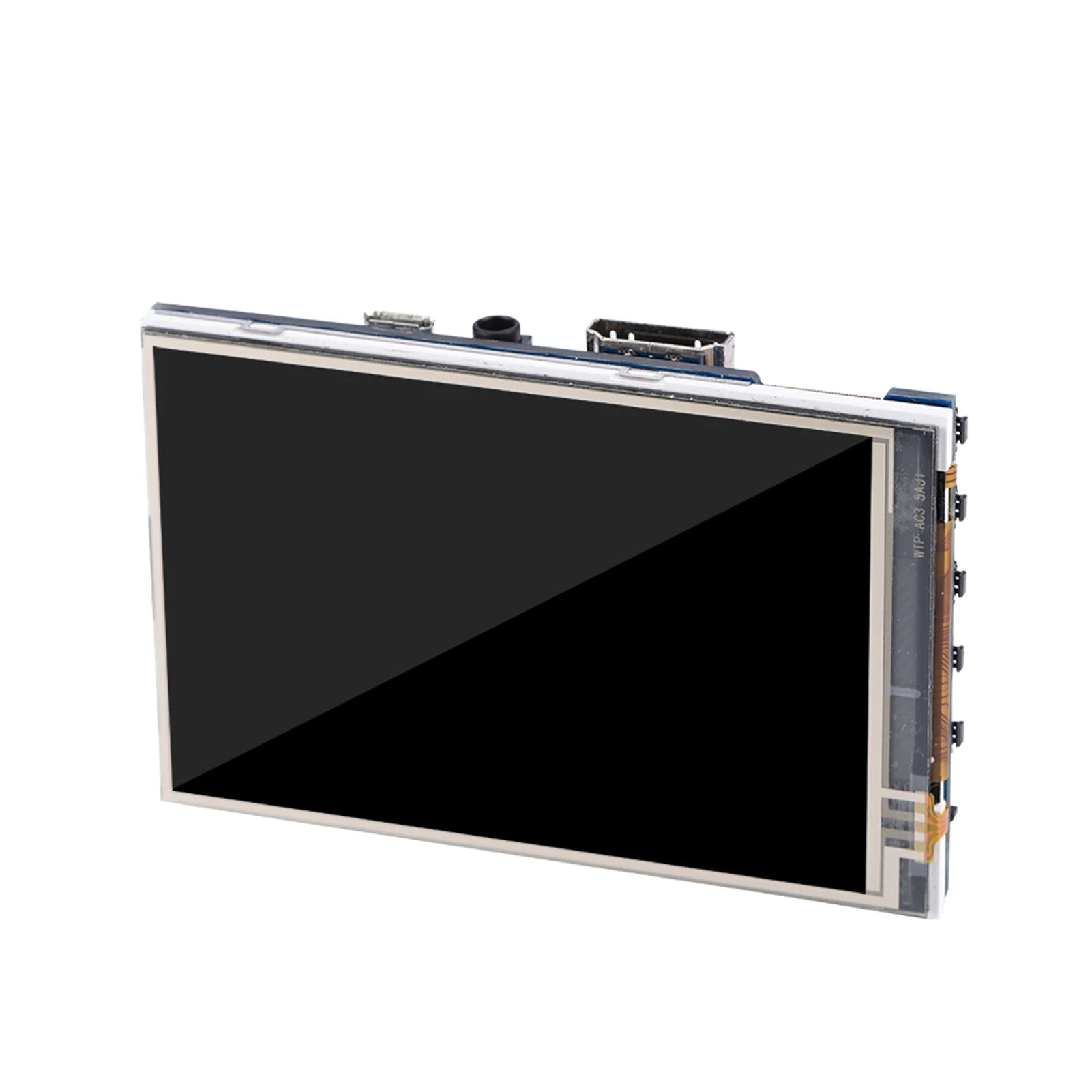 Pantalla LCD con interfaz Multimedia HD de 1080P, 60fps, 3,5 pulgadas, para caja acrílica negra RPi, pantalla LCD de 3,5 pulgadas
