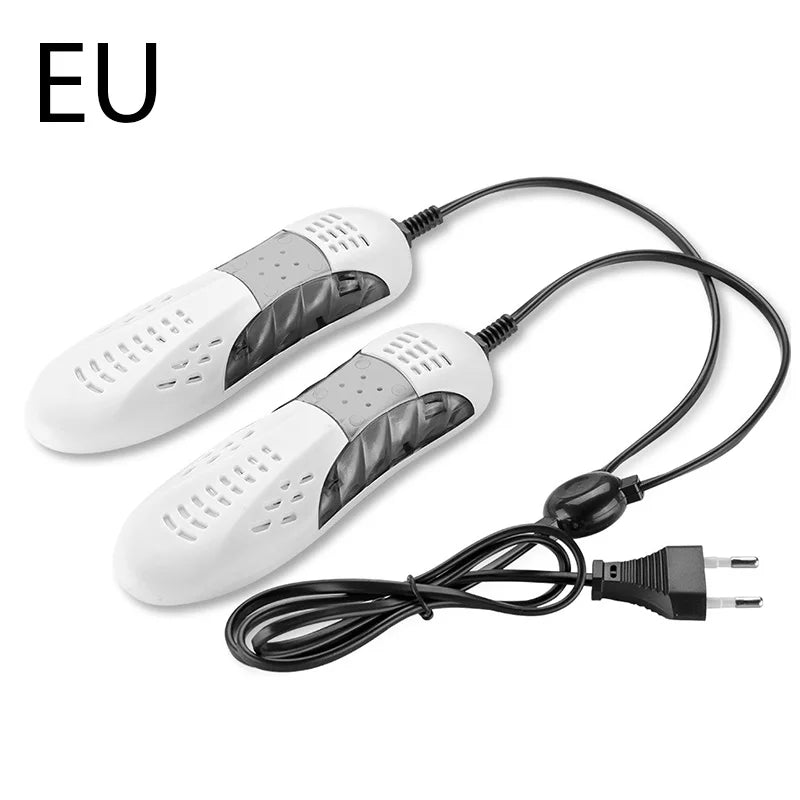 Secador de zapatos eléctrico para botas, desodorizador con Dispositivo deshumidificador de calor, calentador de pies, elimina el olor, UV, para el hogar