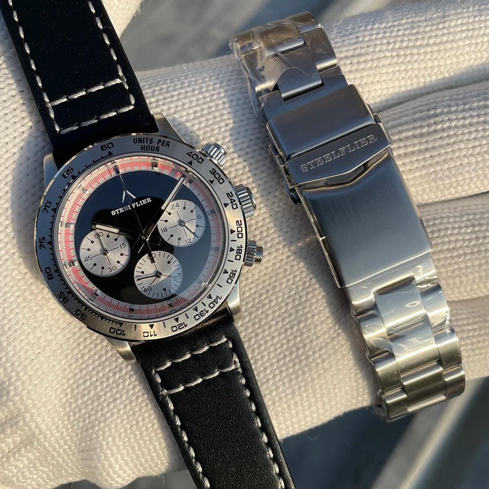 Reloj de Cuarzo de Lujo para Hombre SF733 STEELFLIER, Movimiento Silencioso VK63, Superluminoso, Resistente al Agua 200M, Reloj de Buceo, Nuevo Lanzamiento Oficial