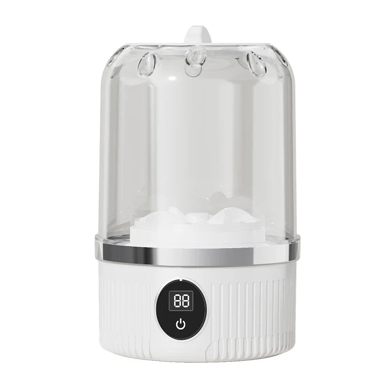 Mini lavadora eléctrica para el hogar, taza de lavado, ropa interior, calcetines, pequeña lavadora de carga inalámbrica