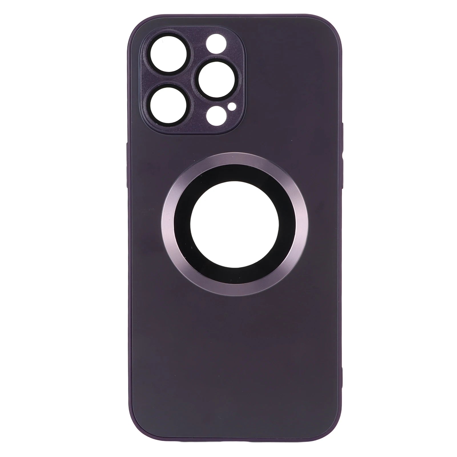 Funda de teléfono magnética a prueba de polvo y arañazos, funda protectora de vidrio esmerilado para IPhone14 Pro Max, funda de teléfono magnética