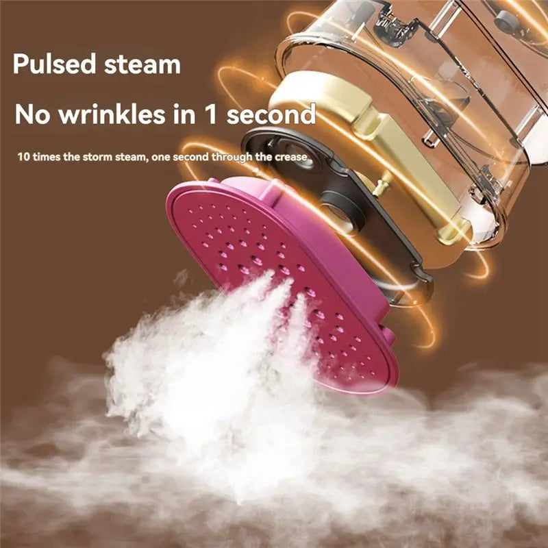 Plancha de vapor portátil M02K, plancha vertical 3 en 1 para ropa, máquina de planchar en seco y húmedo