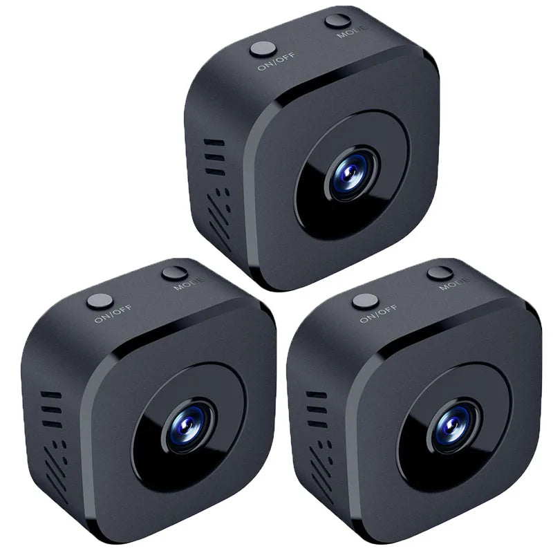 Mini cámara WiFi HD de 1080P, vigilancia de seguridad interior, Monitor de bebé, videocámara de visión nocturna, cámara IP, grabadora de Audio y vídeo
