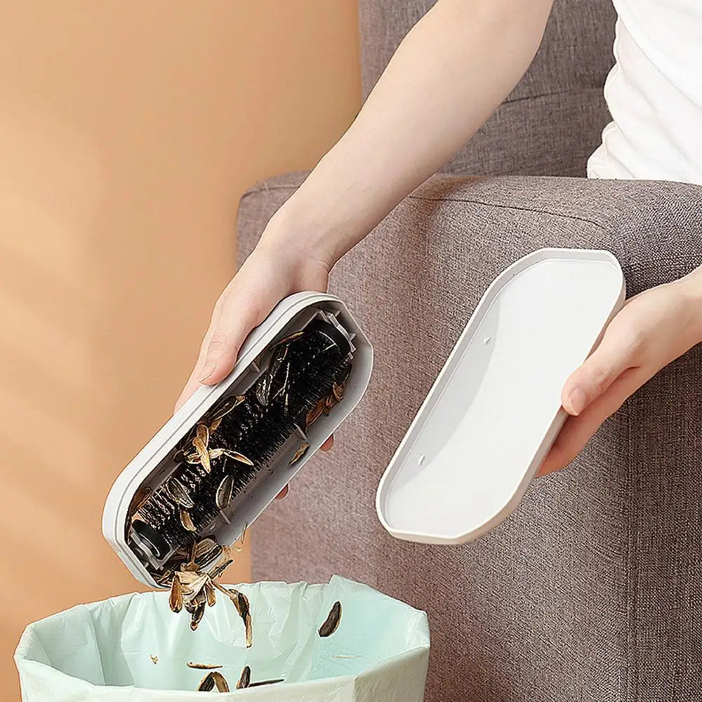 Mini barredora de migas de mano ABS, cepillo de barrido ergonómico para servidor, estufa de mesa, tostadora, migas de comida, migas de pan