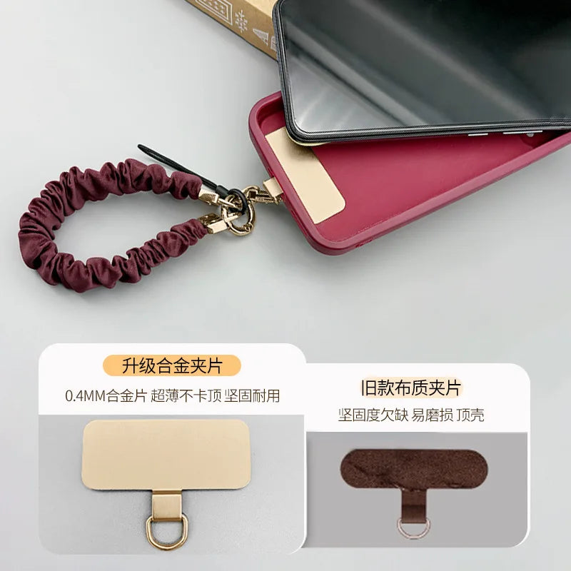 Cordón para teléfono móvil, cadena de teléfono sensorial de alto nivel, cordón para teléfono móvil para mujer, correas antivibración para iPhone