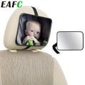 1 Uds. Espejo ancho ajustable para asiento trasero de coche asiento para bebé/niño Monitor de espejo de seguridad para coche espejo cuadrado de seguridad para coche Interior de coche