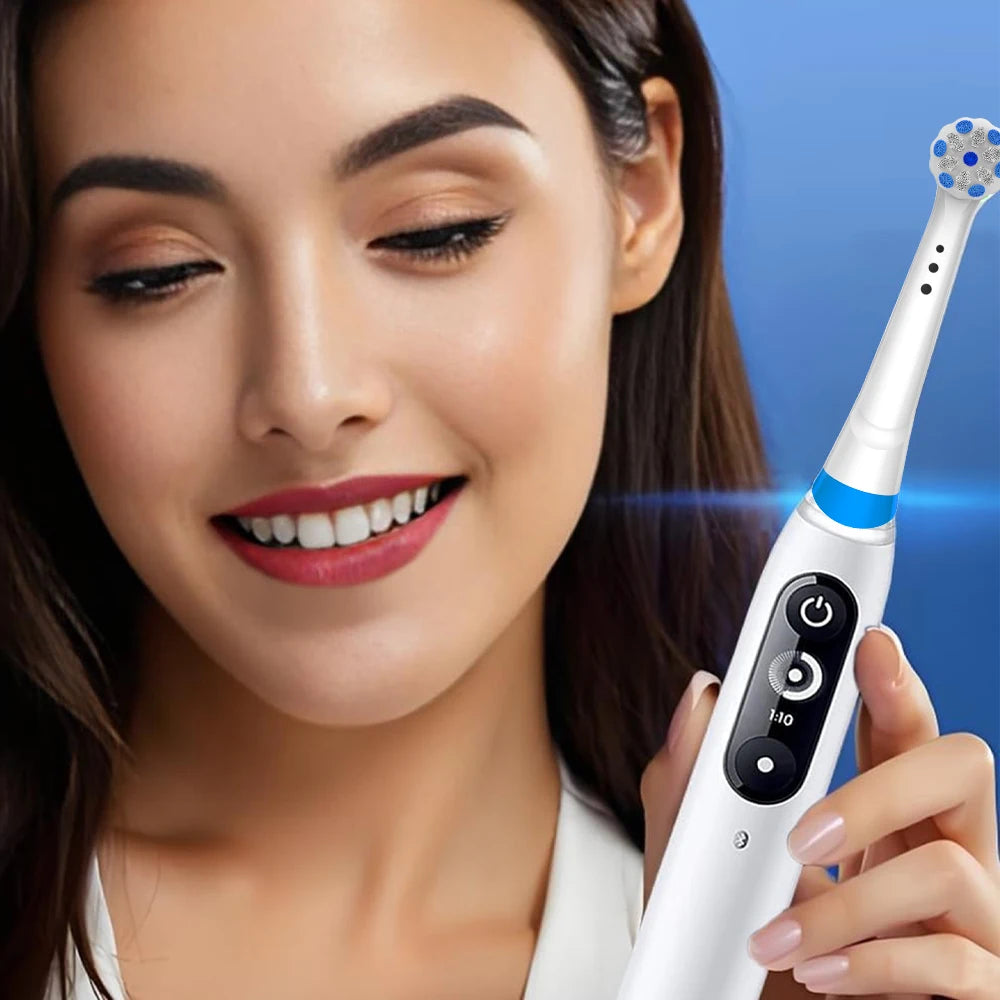 Compatible con cabezales de repuesto para cepillo de dientes eléctrico Oral B iO, cabezal de cepillo de dientes para iO 2/3/4/5/6/7/8/9/10