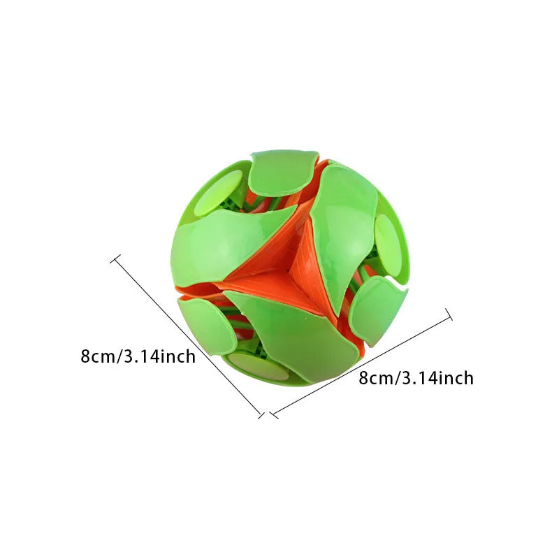 2 piezas de accesorios de plástico para reducir la presión para niños, pelota deformable de doble color, accesorios para reducir la presión entre padres e hijos