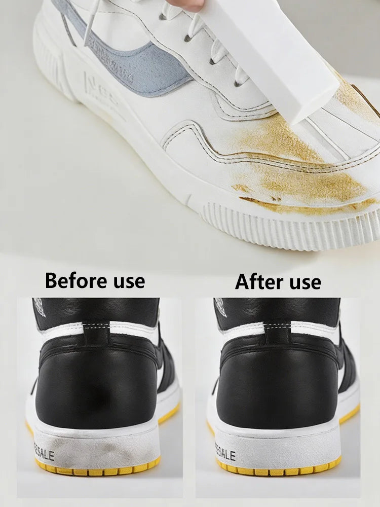 1 Borrador Limpiador de Zapatos, Borrador para Limpiar Zapatillas de Gamuza, Revitalizador de Zapatos de Cuero Mate, Herramienta Quitamanchas