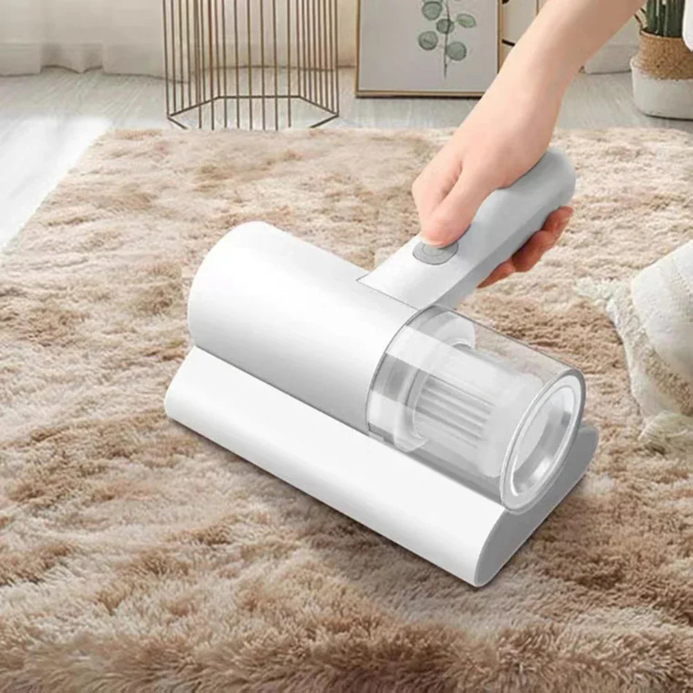 Aspiradora de colchón para el hogar, eliminador de ácaros eléctrico, inalámbrico, de mano, esterilización Uv, removedor de cama