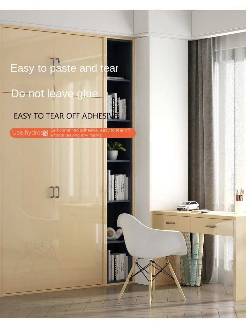 Papel Tapiz Autoadhesivo de PVC Blanco para Decoración de Muebles Antiguos, Adhesivo para Gabinetes de Cocina, Resistente a la Humedad y al Agua