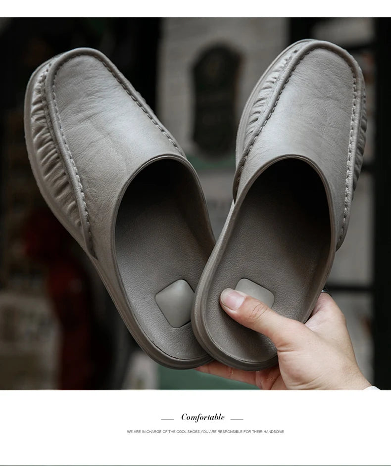 2023 Hotsale hombres zapatos EVA Slip On zapatos casuales para caminar hombres medias zapatillas cómodas zapatillas suaves tamaño 40- 47