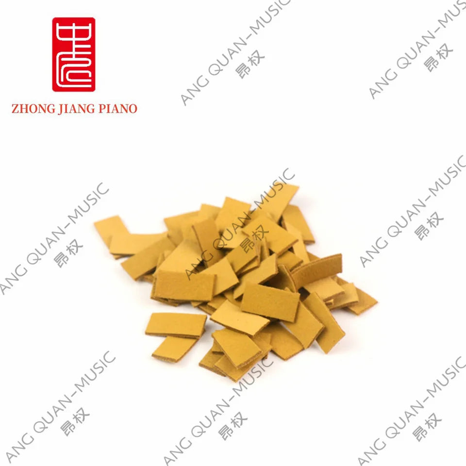 Accesorios para reparación de pianos: Funda de gamuza para el pie de piano vertical, Funda de gamuza para el pie de piano de cola
