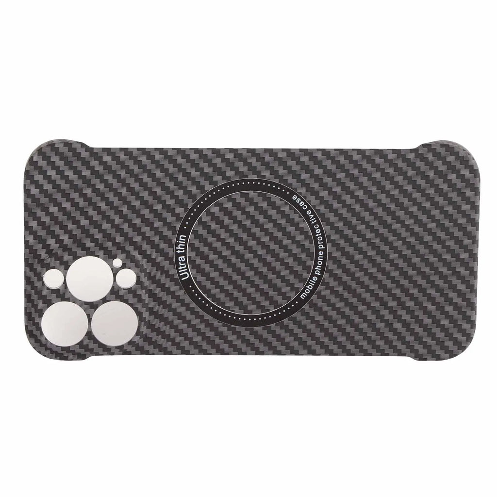Funda de teléfono sin marco, funda protectora de teléfono portátil ultraligera con carga inalámbrica magnética, funda protectora para teléfono