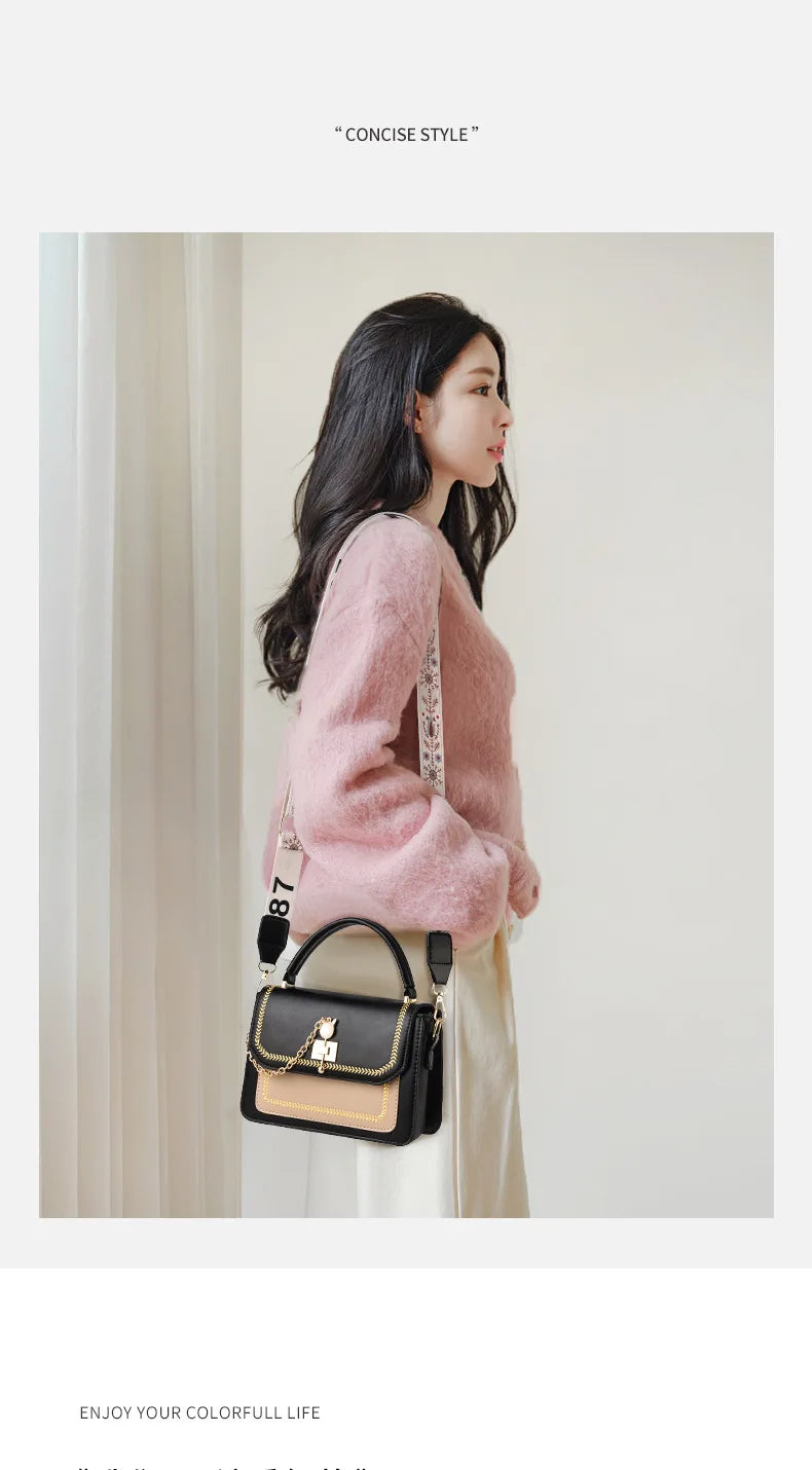 Nuevo bolso de hombro para mujer, bolso principal de alta calidad, bolso informal de gran capacidad a la moda, bolso de hombro tipo bandolera