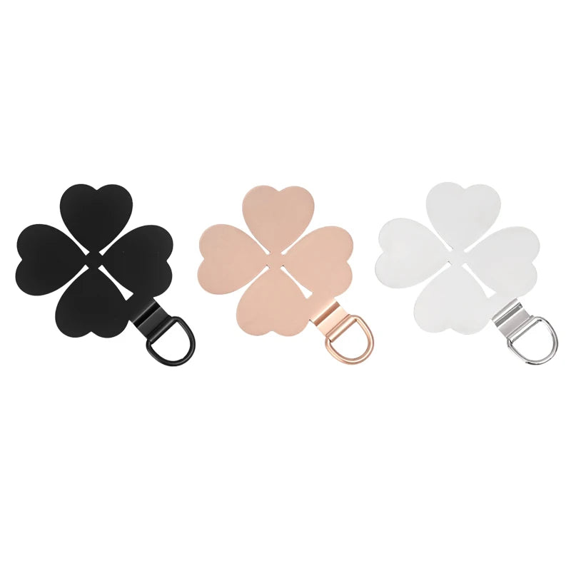 Parche de cordón de Metal ultrafino para teléfono móvil, cuerda colgante antipérdida Universal de acero inoxidable, Clip de lengüeta, accesorios para teléfonos