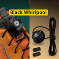 Cordones automáticos para zapatos sin nudos, cordones con hebilla giratoria, cordones gruesos para zapatillas, cordones rápidos para niños y adultos, unisex.
