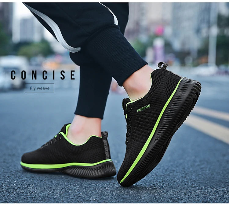 Zapatos informales para hombre, zapatillas de correr para hombre, Tenis ligeros, cómodas zapatillas transpirables para caminar, zapatos deportivos para hombre