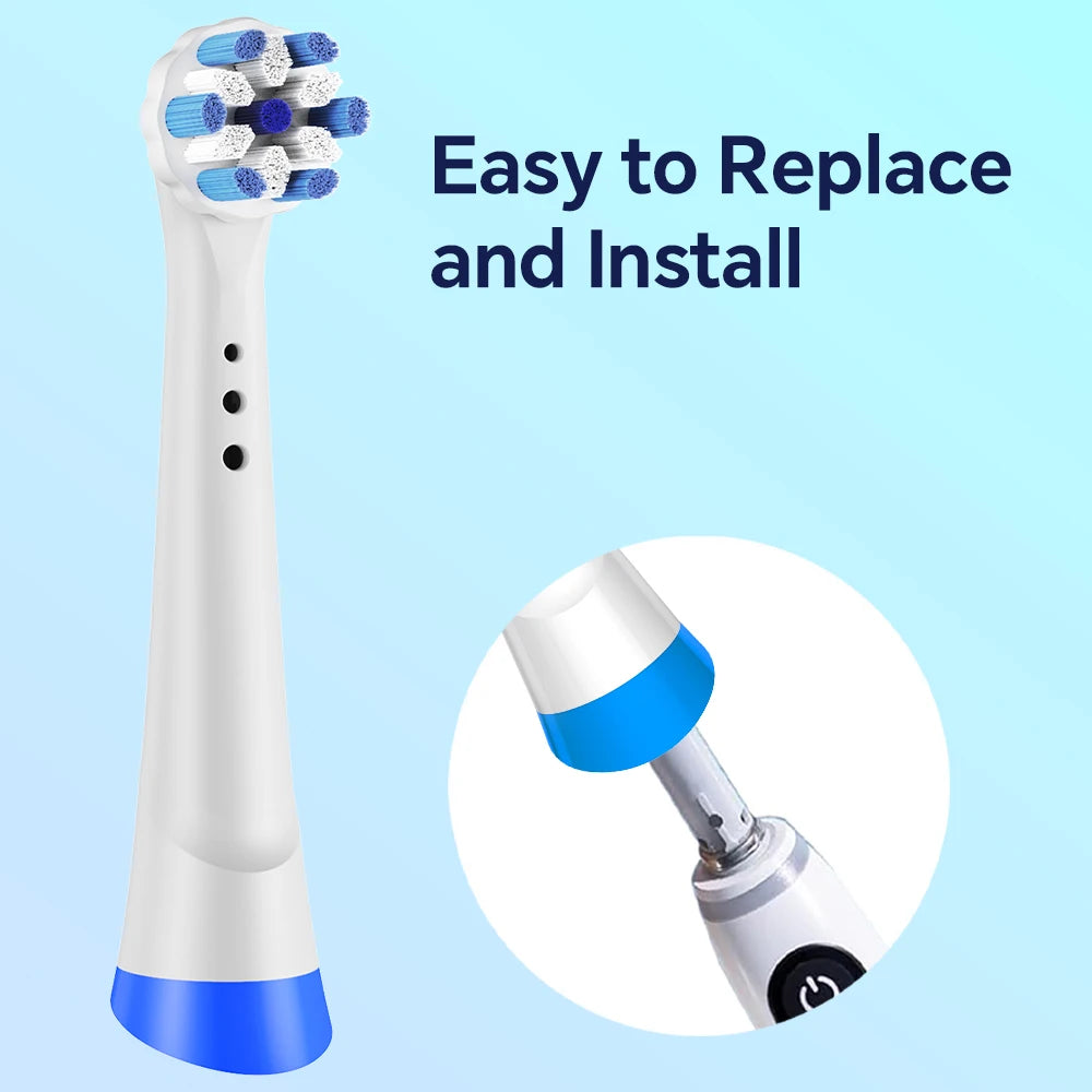 Compatible con cabezales de repuesto para cepillo de dientes eléctrico Oral B iO, cabezal de cepillo de dientes para iO 2/3/4/5/6/7/8/9/10